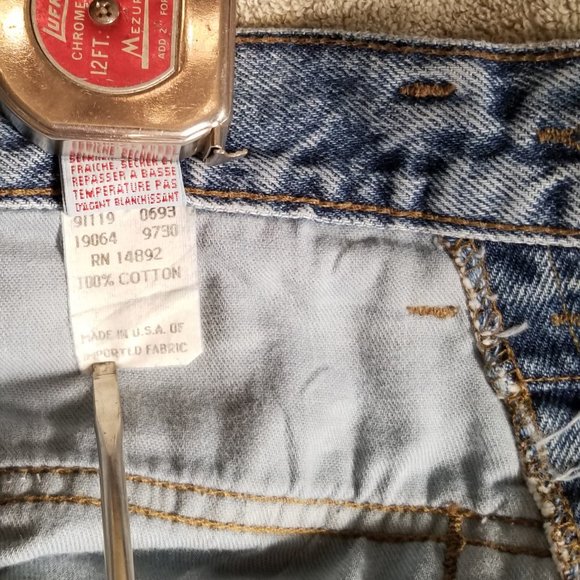 -SOLD- Vintage 90’s Men's Girbaud STONEWASH Jeans Made in USA size 29x31 - Picture 13 of 16